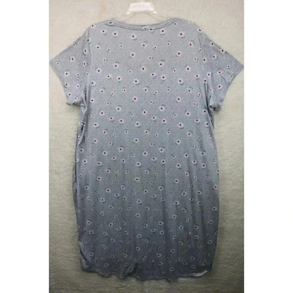 Joyspun Women's Long Pajama Gown-Size 2X(18W-20W)-Soft-Pockets - Picture 6 of 8